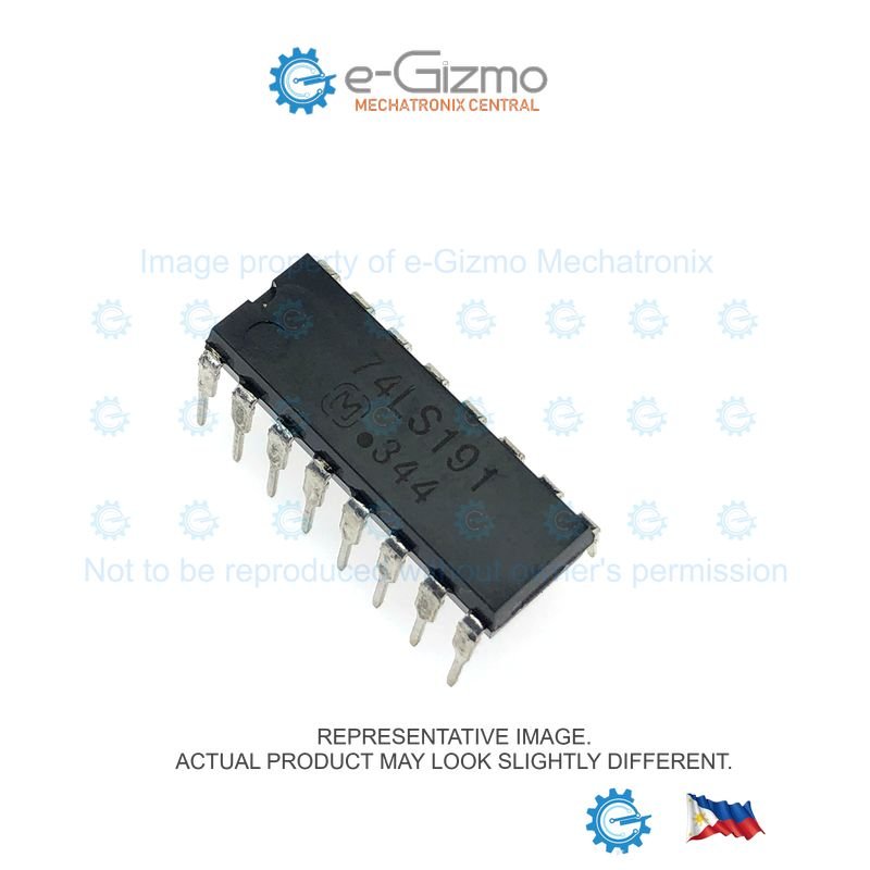 74LS191 pinout