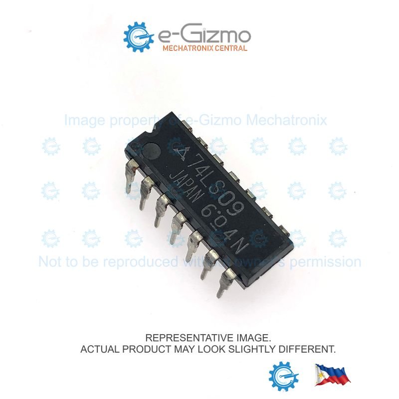 74LS09 pinout