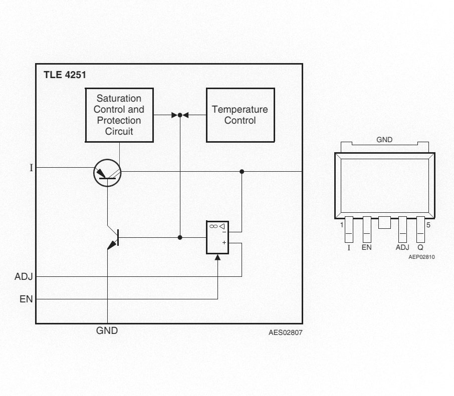 TLE4251 pinout