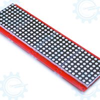 8x32 5mm dia Red LED Matrix Display