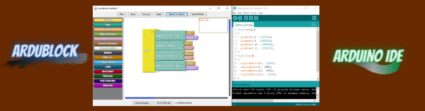 Setting Up your Arduino IDE with Ardublock & eGizmo PBOT2018 Library