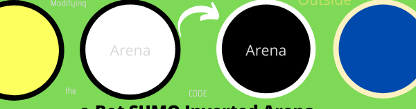 e-Bot SUMO inverted arena, easy!