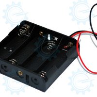 Size AA x4 Battery Compartment