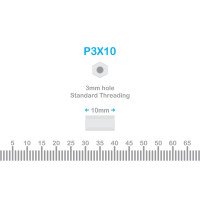 Nylon Standoff 3X10 Nylon Standoff 3X10