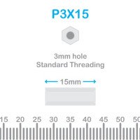 Nylon Standoff 3X15