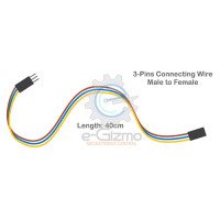 Male to Female 3-Pins Connecting Wire 40cm