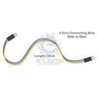 Male to Male 3-Pins Connecting Wire 40cm