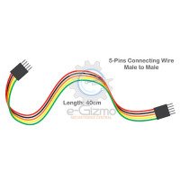 Male to Male 5-Pins Connecting Wire 40cm