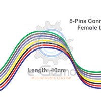 Female to Female 8-Pins Connecting Wire 40cm