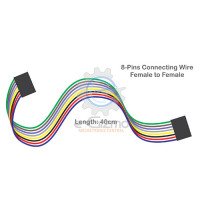 Female to Female 8-Pins Connecting Wire 40cm