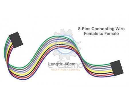Female to Female 8-Pins Connecting Wire 40cm