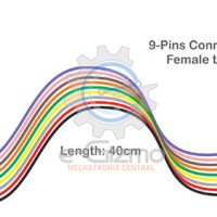 Female to Female 9-Pins Connecting Wire 40cm