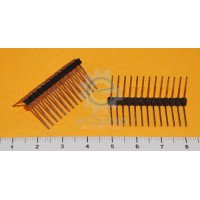 13-Pins Angle Connector 2.54mm Pitch