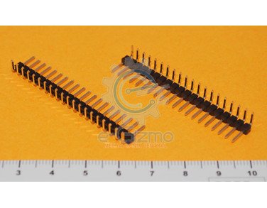 Male Angle Header 20-Pins 2.54mm Pitch