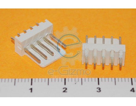 Male Wafer Header 5-Pins 2.54mm Pitch