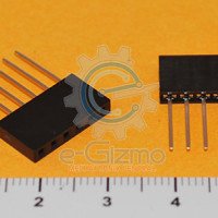 Female Header Long 6-Pins 2.54mm Pitch