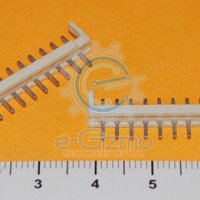 12-Pin Male Wafer White 2mm Pitch