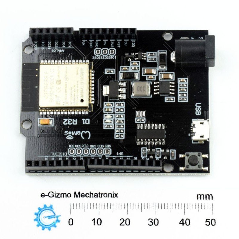 Wemos Esp32 Development Board In Uno Style Module D1 R32 0783