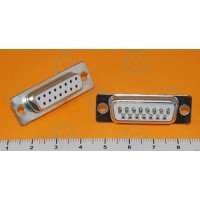 DB15 Connector Female Straight