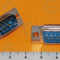 DB9 Male Connector Straight