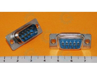 DB9 Male Connector Straight