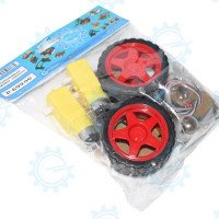 Mini Bot Chassis Disassembled