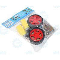 Mini Bot Chassis Disassembled