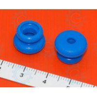 Rubber Grommet Round Blue