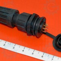 Circular DIN Connector Male/Female Plastic