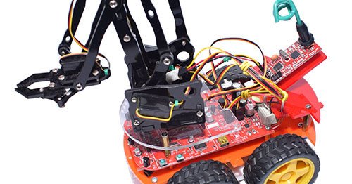 e-Bot (with e-Gra) with PS2 Controller