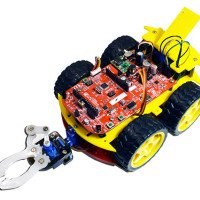 e-Bot (Gripper Bot) 4WD Programmable Mobile Robot