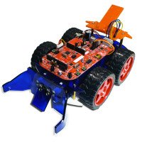 e-Bot (Soccer Bot) 4WD Programmable Mobile Robot