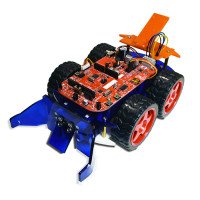 e-Bot (Soccer Bot) 4WD Programmable Mobile Robot