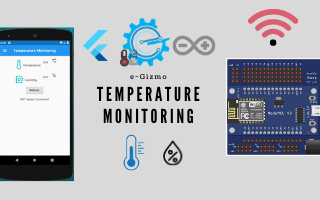 eTempMonitoring App Demo with NodeMCU ESP8266