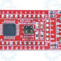 gizDuino Mini USB with ATmega168 (with Pins) gizDuino Mini USB with ATmega168 (with Pins)