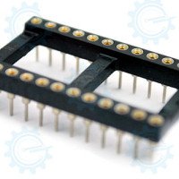 DIP IC Socket Big 24-Pins ( Hirel ) DIP IC Socket Big 24-Pins ( Hirel )
