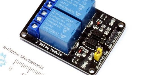 Relay 2 Module Projek 2-Ch Relay Module