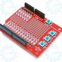 LED Shield ( Buffered I/O Monitor )