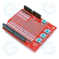 LED Shield ( Buffered I/O Monitor )