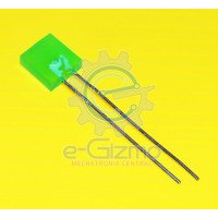 Green LED Square Type 2.5mm x 7mm x 7mm