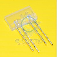 Yellow LED Square Dual 7.79mm x 14.9mm