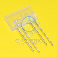 Yellow LED Square Dual 7.79mm x 14.9mm
