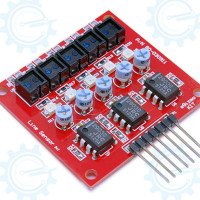 ROBOT SENSING: 5 Channel Line Tracker Sensor