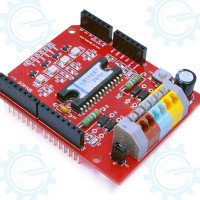 Motor Driver Shield ( Dual Channel DC Motor Driver )