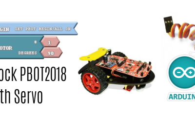 PBOT2018 on ArduBlock – Controlling Servo Motors