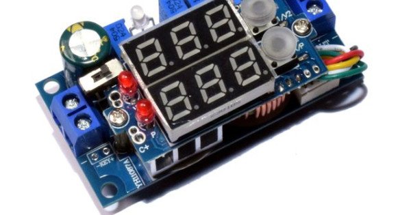 5A DC-DC Step-down CC/CV MPPT Solar Panel Controller