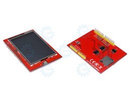 TFT LCD Shield 2.4" with MicroSD Interface