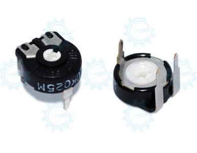 Trimmer Potentiometer 10K 3PINS BLACK Trimmer Potentiometer 10K 3PINS BLACK