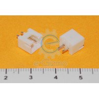 Male Header Wafer 2-Pins 2.54mm Pitch