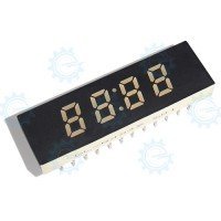 DL-G424B 7-Segment 4-Digit C.A. Green 36X11mm
